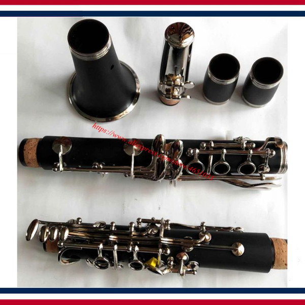 Excellent New C Key Clarinet Ebonite Good Material and Sound with High-grade canvas backpack