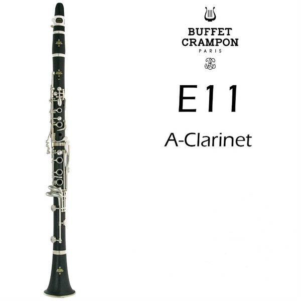 New Buffet Crampon E11 17 Keys A Tune Clarinet High Quality Musical Instruments Clarinet With Case Accessories