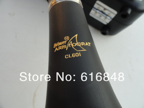 Professional 17 Keys Bb Clarinet SELMER CL601 B Flat Woodwind Instruments Nickel Silver Key For Student Musical Instruments with Case