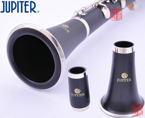 New JUPITER JCL-637N B-flat Tune High Quality Woodwind Instruments 17 Key Clarinet Black Tube With Case Accessories Free Shipping