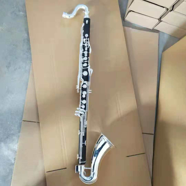 Excellent Bass Clarinet Bakelite Nickel Plating Good Sound and Materials