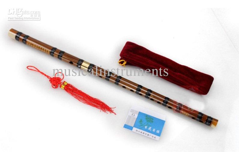 Classic Keys Bamboo Flute Dizi Kit Chinese flute Free gifts to Chinese knot, flute diaphragm