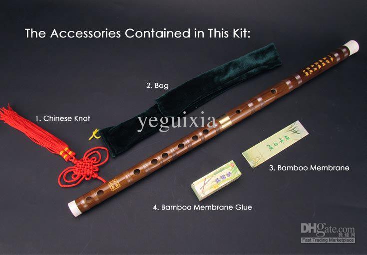 Good Timbre Classic Keys Bamboo F Flute Dizi Kit