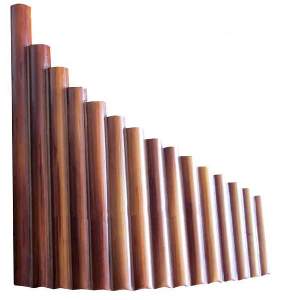 Pan Flute 15 Pipes Natural Bamboo Wind Instrument Panpipe G Key Flauta Xiao Handmade Pan Flute Flauta Folk Musical Instruments