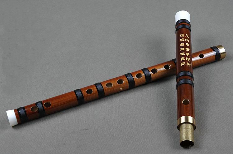 Timbre Classic Keys Bamboo Flute Dizi Kit Chinese flute Free gifts to Chinese knot, flute diaphragm