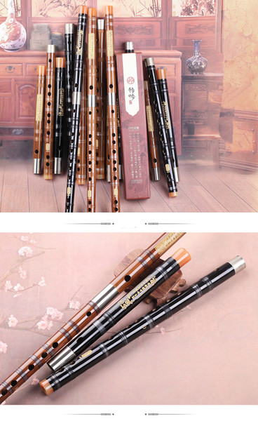 Professional playing flute instrument bitter bamboo beginner entry flute refined flute