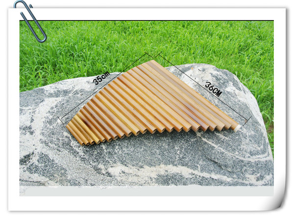 2016 Pan Flute 16 or 22 Pipes Natural Bamboo Wind Instrument Panpipe G Key Flauta Xiao Handmade Pan Flute Flauta Folk Musical Instruments