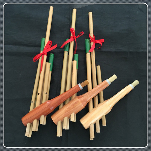 Handmade and 6 national musical instruments Zizhu Dong Lusheng professional performance C a reed-pipe wind instrument