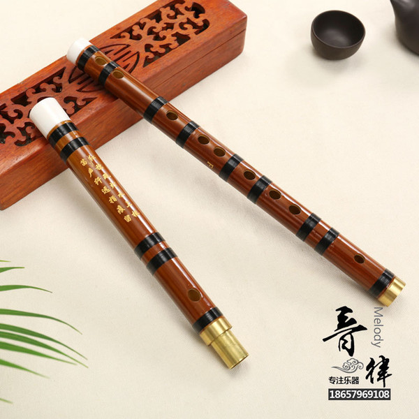 Two Festival Flute Kuzhu Flute Student Children Adult Beginner Introduction Self-taught Nation Playing A Musical Instrument G /f /e /d /c