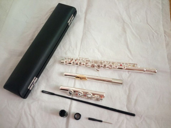 2017 High Quality New flute YFL-471 music instrument 17 hole E key open B music C primary flute performance