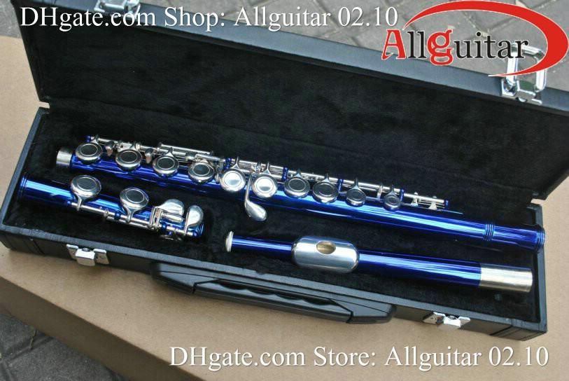 Blue Flute 16 holes, c key, close hole, offset keys top quality