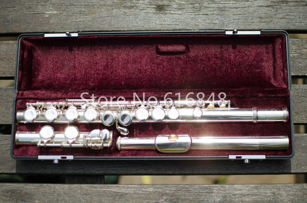 Jupiter JFL-511E-II New Arrival C Tune Flute 16 Key Holes Closed Cupronickel Silver Plated Flauta Musical Instrument with Case Free Shipping