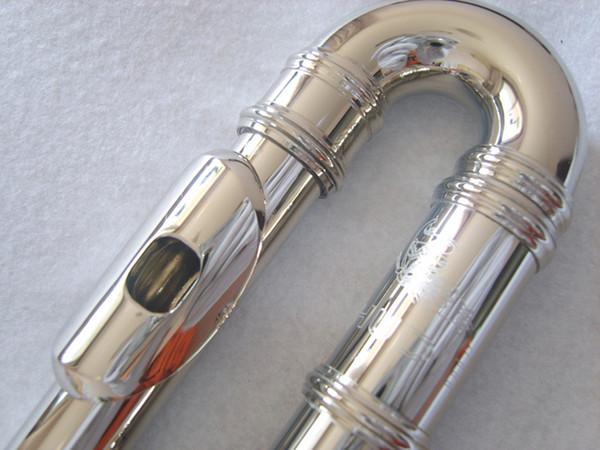 C adjustable nickel (double flute) flute 16 closed hole flute double mouthpiece flute