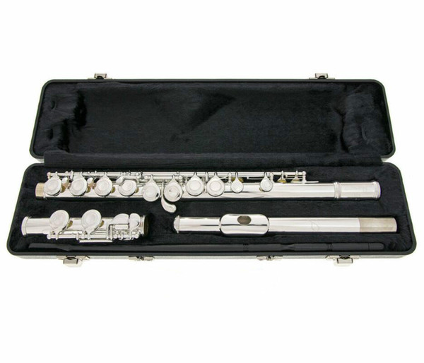 US Armstrong Flute Model 104 Nickel Silver Plated 16 Holes C Key Closed Brand New Student Flute Copy for Beginner