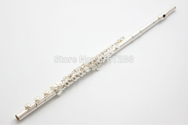 Brand New MFC Japan Profession Flute YFL-461 Standard Silver Plated Student Flute Closed Open Hole Flute Model 17 Holes