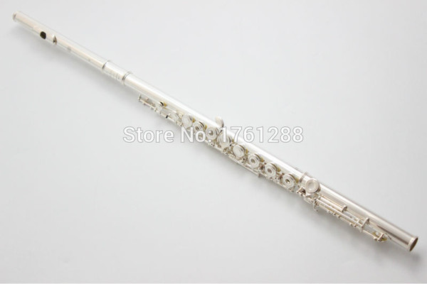 Brand New MFC Japan Profession Flute YFL-311 Standard Silver Plated Student Flute Closed Open Hole Flute Model E Key 17 Holes