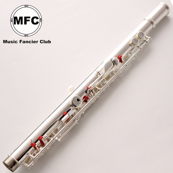 Brand New MFC Japan Profession Flute YFL-311 Standard Silver Plated Student Flute Closed Open Hole Flute Model E Key 16 Holes