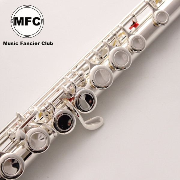 Brand New MFC Japan Profession Flute YFL-461 Standard Silver Plated Student Flute Closed Open Hole Flute Model 16 Holes