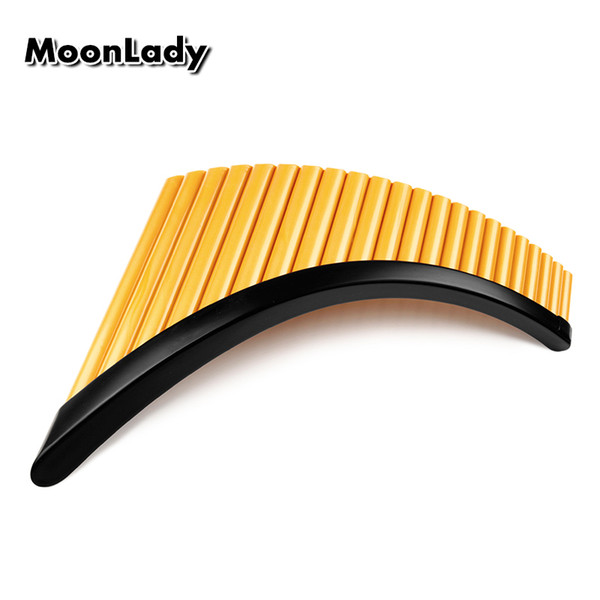 Right/Left Hand Folk Instrument UU ABS Plastic Panflute 22 Pipes G Key Woowind Instrument Panpipes Flauta Handmade Pan Flute