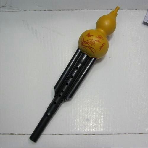 free shipping Bottle gourd silk plastic flute shichiku hulusi simple