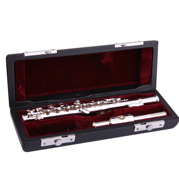 Piccolo Piccolo C high-grade silver metal instrument professional Piccolo Western musical instruments