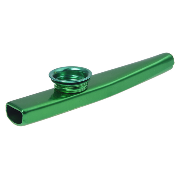 Wholesale- Aluminum Alloy Kazoo con Membrane Green