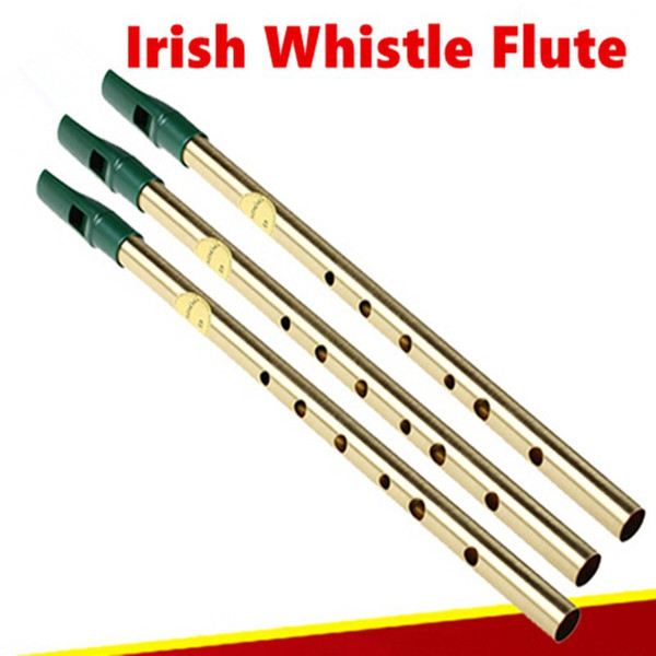 Irish Whistle Flute Feadog Tin 6 Holes Feadan Whistle Clarinet Flute Flauta Musical Instrument