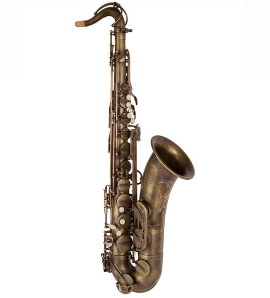 High Quality Copy 95% Tenor Saxophone Mark VI Bronze Saxophone Tenor Musical Instruments Professional Antique Copper Simulation + Case