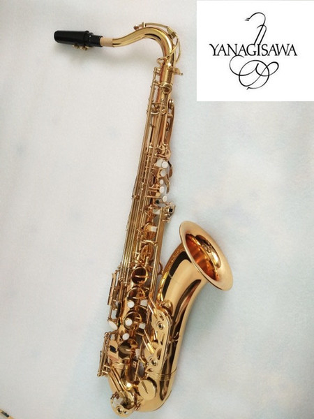 Tenor Instrument YANAGISAWA T-902 B flat Music Saxophone Tenor Support Professional Lacquer Gold Real photo Sax with Accessories Tenor Sax