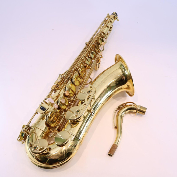 Free Shipping SELMER BSELMER R36 New Arrival Tenor Saxophone Brass Gold Lacquer Body Sax B Flat Instrument with Case Accessories