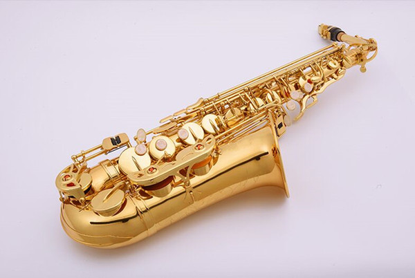 New Saxophone Alto Henry France SELMER Eb SAS-802 Sax instruments Electrophoretic gold Accessories complete