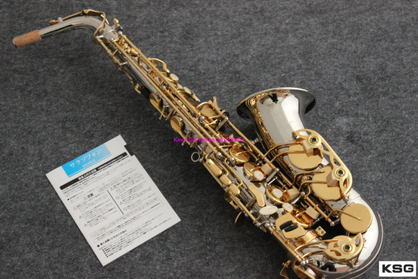 Yanagisawa W-037 alto flat E Saxophone silver alloy YANAGISAWA Saxophone alto falling E Sax real abalone keys alto w037 saxphone Japan sachs