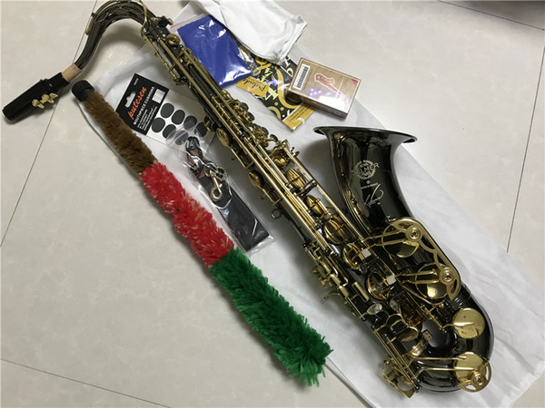 STS-R54 Tenor saxophone Saxophone Brass Tube Bb-flat Unique Retro Sax Musical Instrument With Case Free Shipping