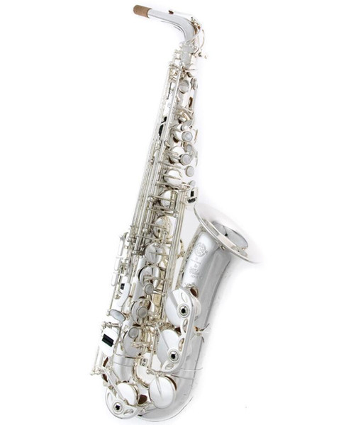 Brand New Silver Plated SELMER Alto Saxophone SA 80 II Series Musical Instrument Alto Saxophone Performance with Case Accessories Free