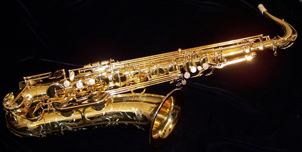 High quality customization France Selmer 80II musical instruments Bb flat tenor saxophone with accessories free shipping