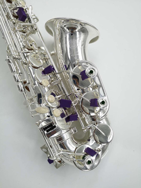 SELMER Mark VI Alto Eb Tone Saxophone Brass Silver Plated E Flat Sax With Case Mouthpiece Playing Instruments Free Shipping