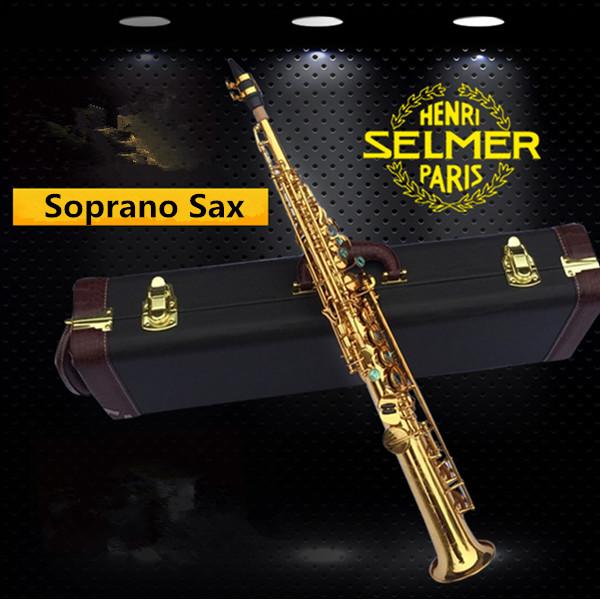 Soprano Sax France Selmer Saxophone B-flat High quality Musical Instruments