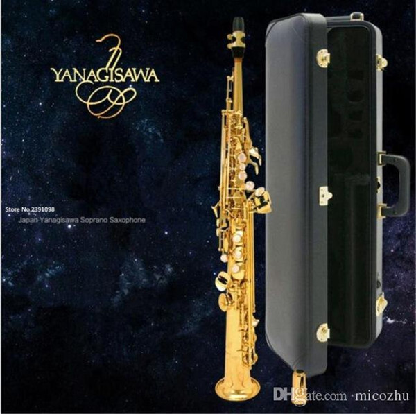 New Japan YANAGISAWA S901 B Soprano saxophone High Quality musical instruments YANAGISAWA Soprano professional free shipping