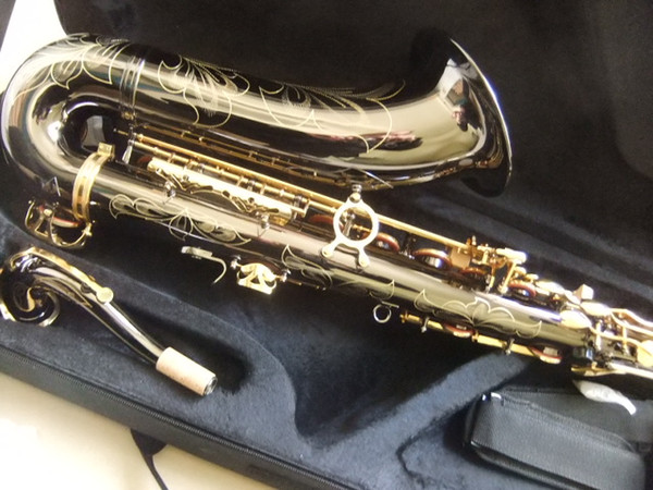 2018 Wholesale Brand New France Selmer Tenor Saxophone Professional B Black With Case and Accessories 110405