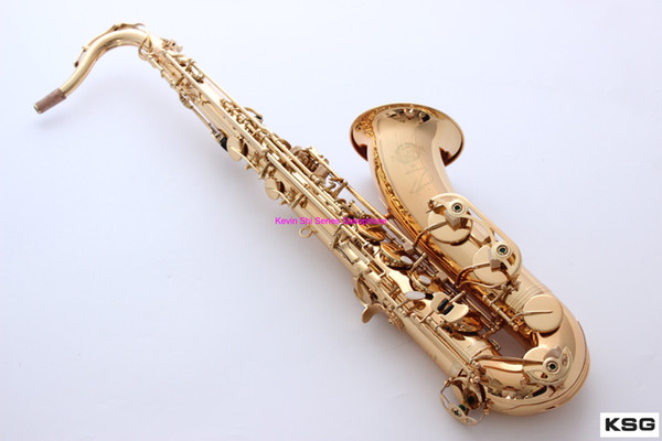 France Selmer Reference 54 B-flat tenor saxophone gold lacquer R54 saxophone STS-R54 Tenor Falling B Saxophone OEM Selmer sachs sax R54 sax