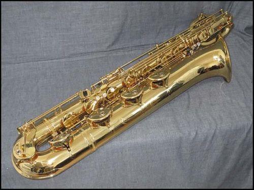 New Gold Yanagisawa B 901 Baritone Saxophone Low A High F# with case Good Sounds Free Shipping