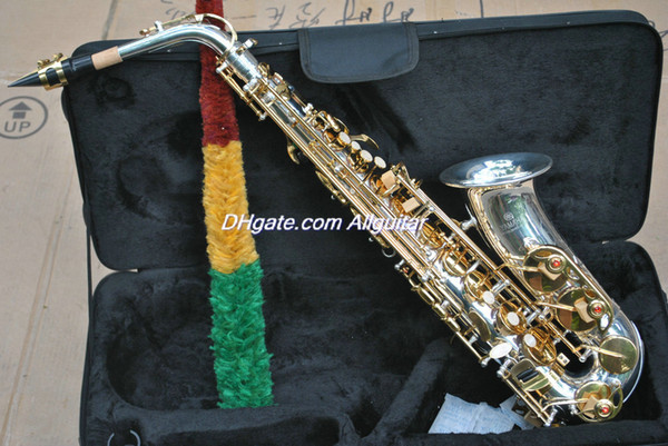 High quality Silver YAS-475 Saxophone With Case In Stock Free shipping