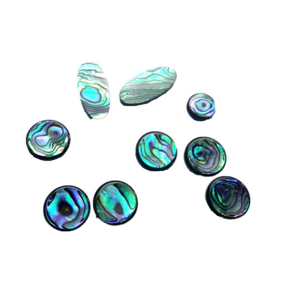 High quality Saxophone Finger Button Pearl Real Abalone Shell Sax Key Buttons Inlays Set of 9 Pieces