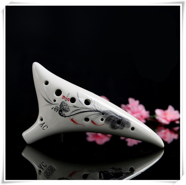 Homeland 12 Hole Time Alto C Smoldering Flute For Zelda ceramic ocarina