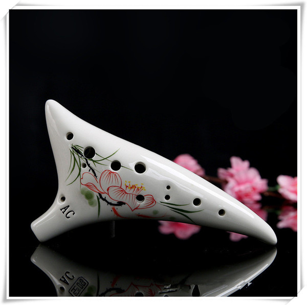 2018 Homeland 12 Hole Time Alto C Smoldering Flute For Zelda ceramic ocarina