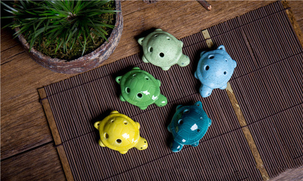 6 Hole Ocarina Wholesale Tortoise Shape Ocarina Crafts Children Toys Ocarina