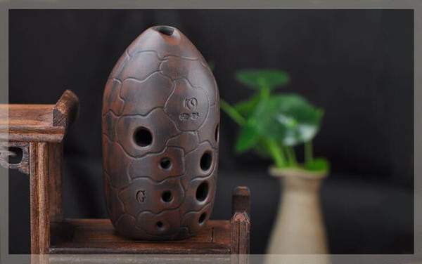 10 holes F/G tone Xun ancient Ocarina flute music instrument for beginner nice A Chinese Imitation copper Xun