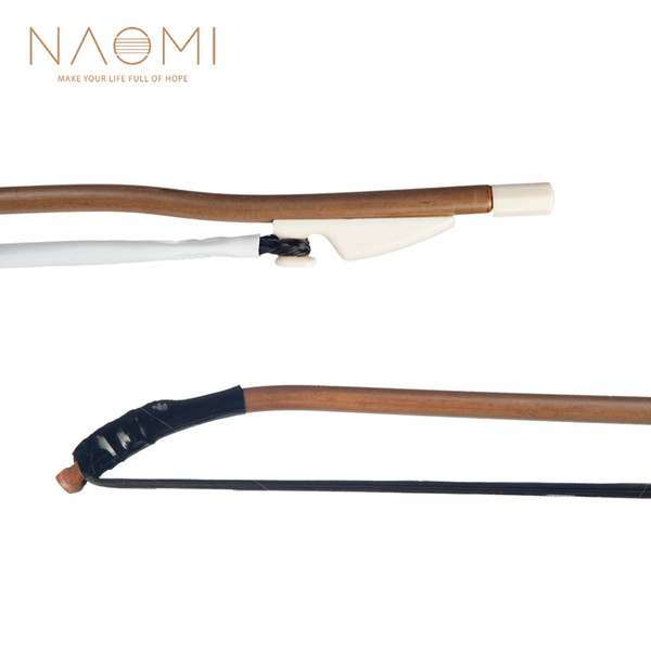 NAOMI Erhu Bow Chinese Violin Bow Black Horse Hair High Quality String Instrument Parts Accessories New