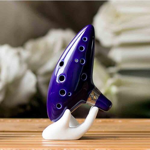 Wholesale Musical Instruments Legend of Zelda Ceramic 12 Holes Ocarina Flute High-quality free shipping in Stock