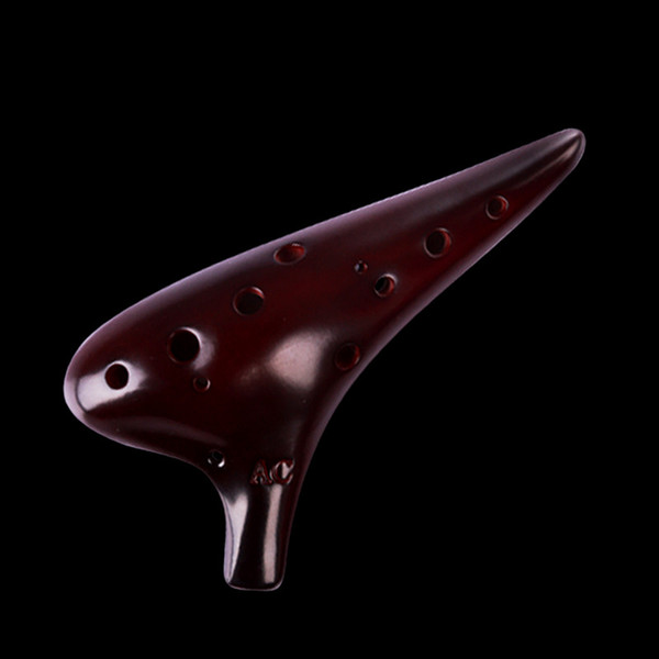 12 holes ocarina key C mediant